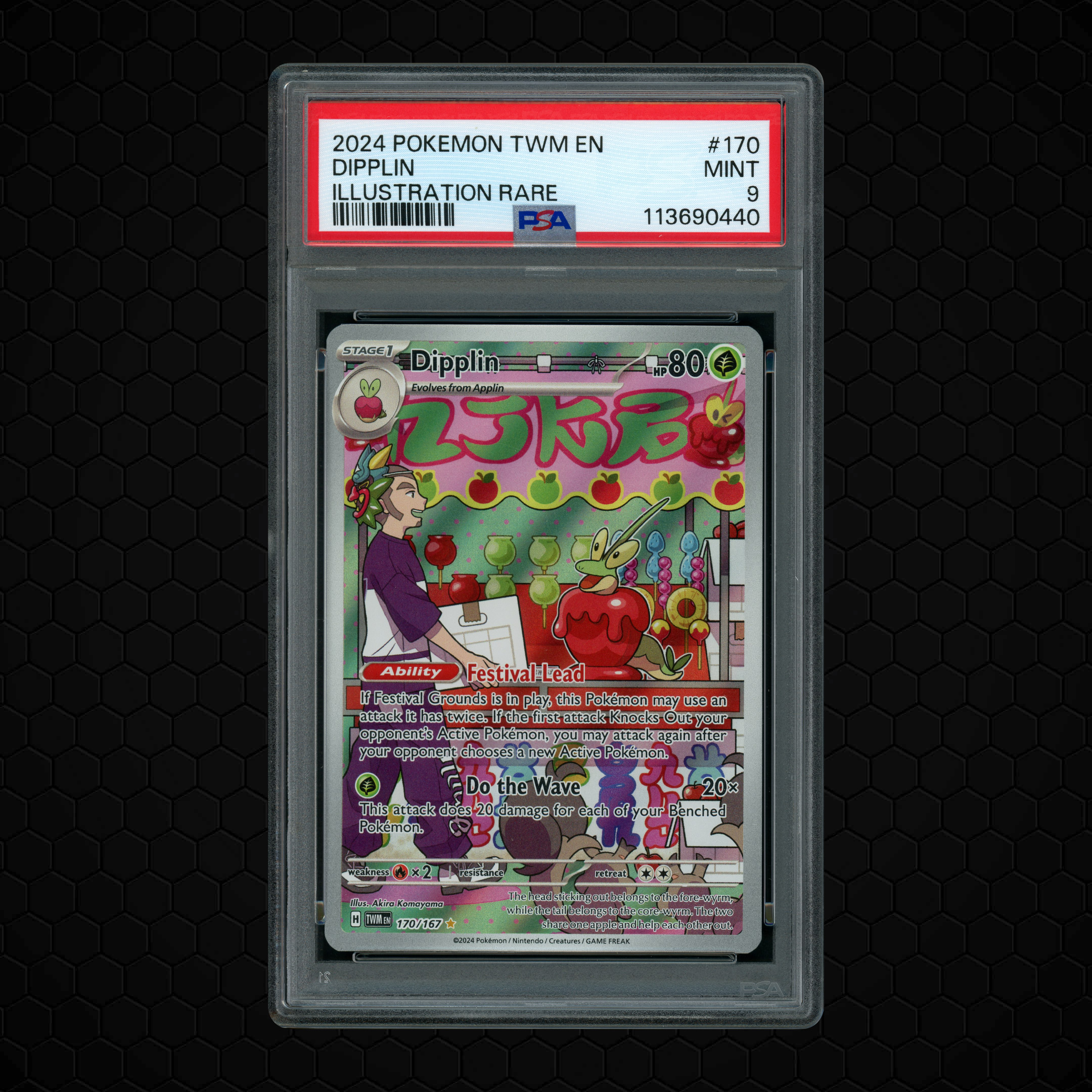 2024 Twilight Masquerade Dipplin #170 PSA 9