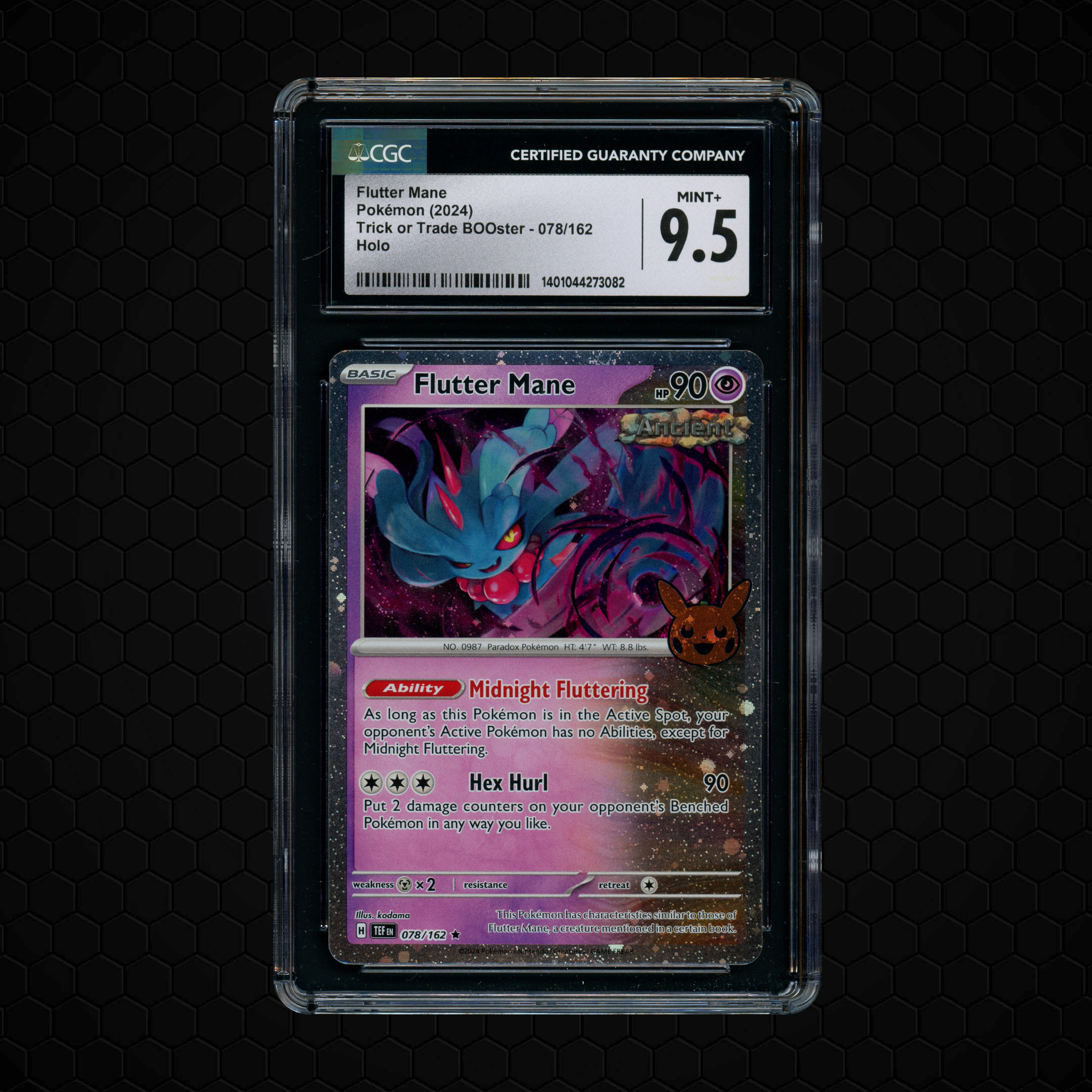2024 Trick or Trade Booster Flutter Mane #78 CGC 9.5