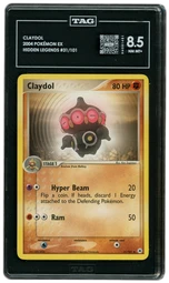 2004 Hidden Legends Claydol #31 TAG 8.5 on Beezie.