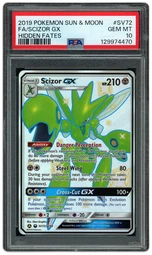 2019 Hidden Fates Scizor GX #SV72 PSA 10 on Beezie.