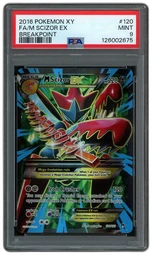2016 Breakpoint M Scizor EX #120 PSA 9 on Beezie.