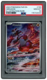 2023 Paradox Rift Groudon #199 PSA 10 on Beezie.