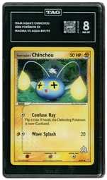 2004 Magma VS Aqua Team Aqua's Chinchou #49 TAG 8 on Beezie.