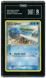 2004 Magma VS Aqua Team Aqua's Spheal #56 TAG 8 on Beezie.
