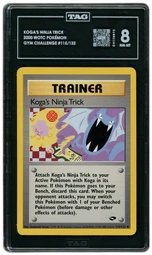 2000 Gym Challenge Koga's Ninja Trick #115 TAG 8 on Beezie.