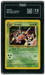 2000 Neo Genesis Ariados #27 TAG 7.5 on Beezie.