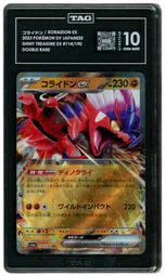 2023 Japanese Shiny Treasure ex Koraidon EX #114 TAG 10 on Beezie.