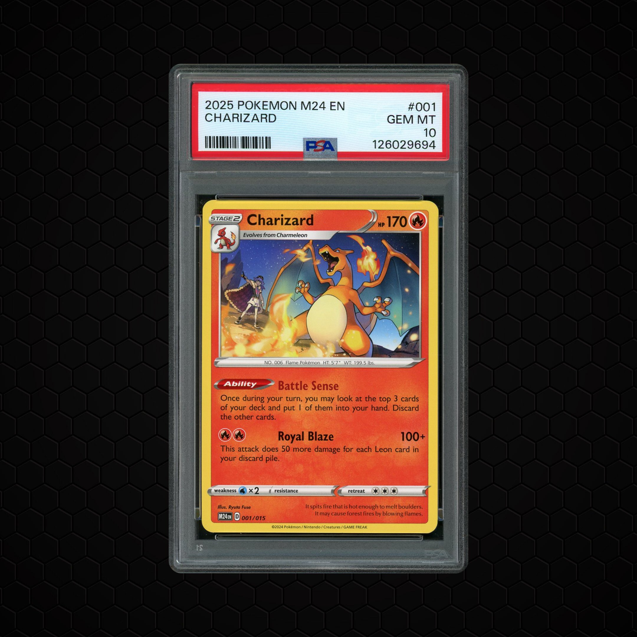 2025 McDonald's Collection Charizard #1 PSA 10