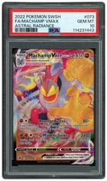 2022 Astral Radiance Machamp VMAX #73 PSA 10 on Beezie.