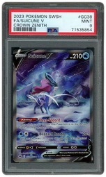 2023 Crown Zenith Suicune V #GG38 PSA 9 on Beezie.