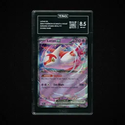 2024 Surging Sparks Latias EX #76 TAG 8.5 on Beezie.