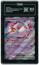 2024 Surging Sparks Latias EX #76 TAG 8.5 on Beezie.