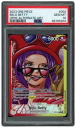 2023 Awakening of the New Era Belo Betty #OP05-002 PSA 10 on Beezie.
