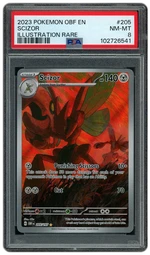 2023 Obsidian Flames Scizor #205 PSA 8 on Beezie.
