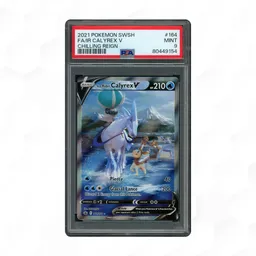 2021 Chilling Reign Ice Rider Calyrex V #164 PSA 9 on Beezie.
