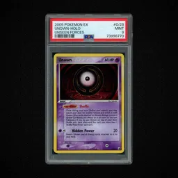 2005 Ex Unseen Forces Unown #O28 PSA 9 on Beezie.