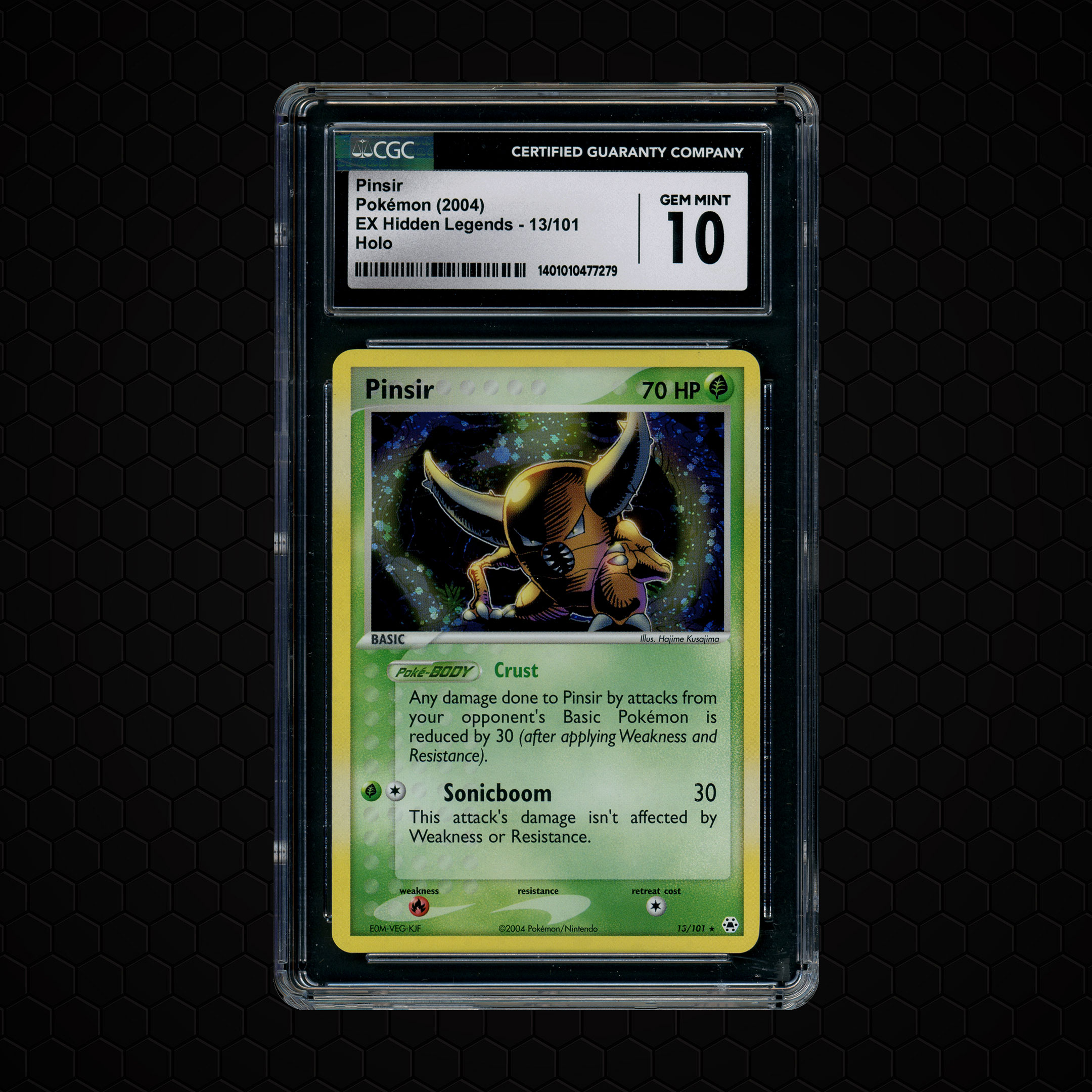2004 Ex Hidden Legends Pinsir #13 CGC 10