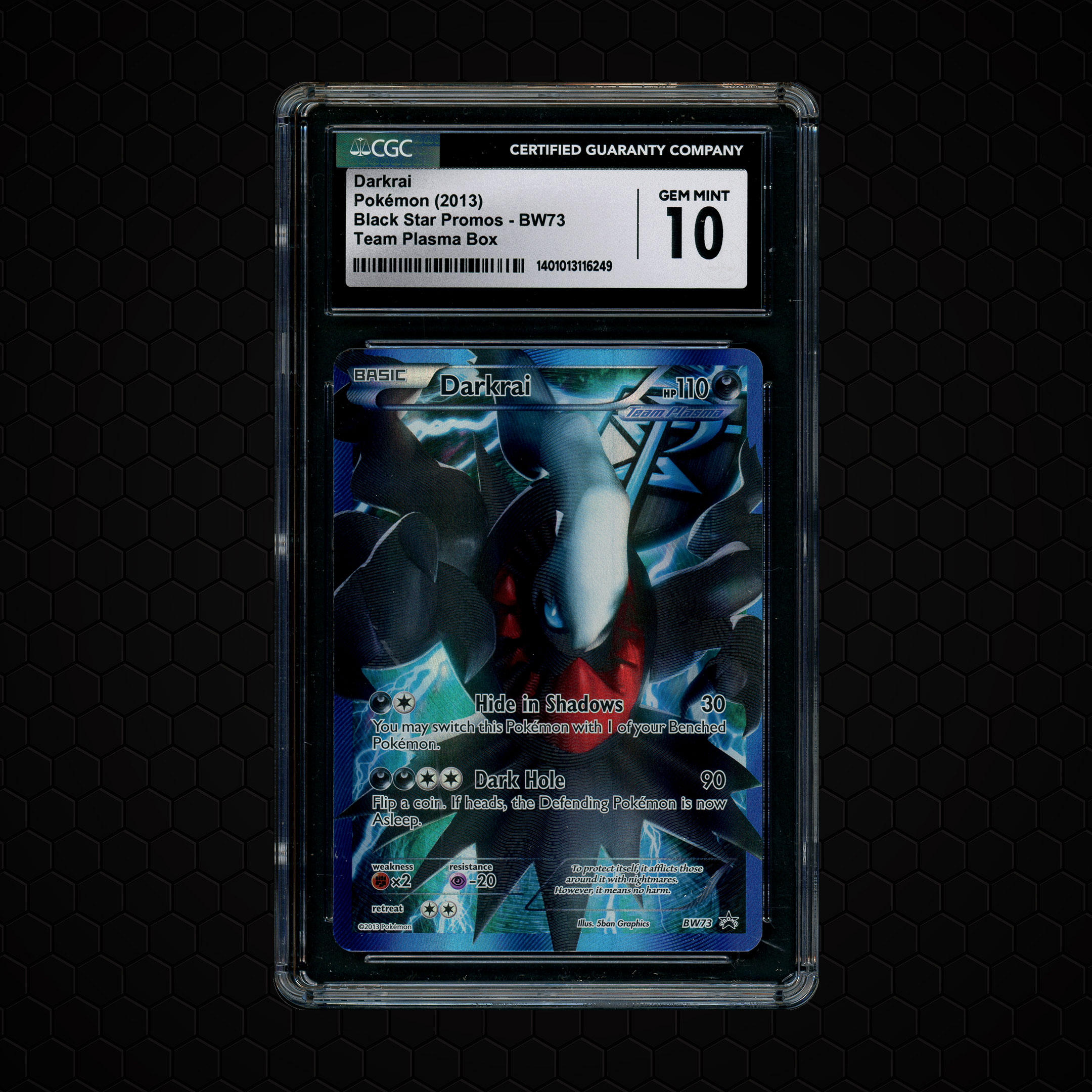 2013 Black Star Promos Darkrai #BW73 CGC 10