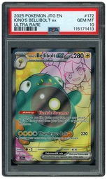 2025 Journey Together Iono's Bellibolt EX #172 PSA 10 on Beezie.