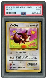 1997 Japanese Jungle Eevee #133 PSA 9 on Beezie.