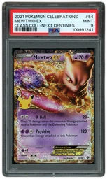 2021 Celebrations Classic Collection Mewtwo EX #54 PSA 9 on Beezie.