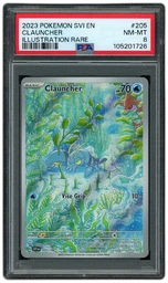 2023 Scarlet & Violet Clauncher #205 PSA 8 on Beezie.