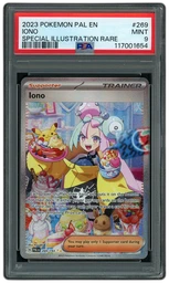 2023 Paldea Evolved Iono #269 PSA 9 on Beezie.