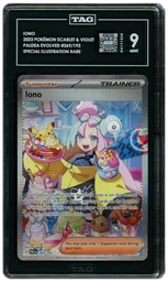 2023 Paldea Evolved Iono #269 TAG 9 on Beezie.