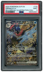 2024 Black Star Promo Greninja EX #132 PSA 9 on Beezie.