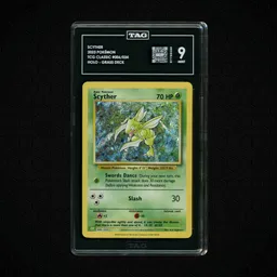 2023 Grass Deck Scyther #6 TAG 9 on Beezie.