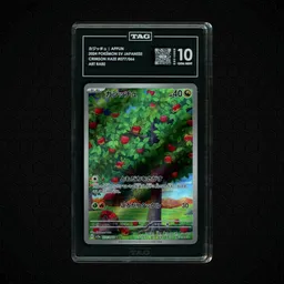 2024 Japanese Crimson Haze Applin #77 TAG 10 on Beezie.