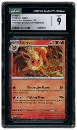 2025 Black Star Promos Flareon #167 CGC 9 on Beezie.