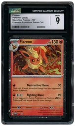 2025 Black Star Promos Flareon #167 CGC 9 on Beezie.