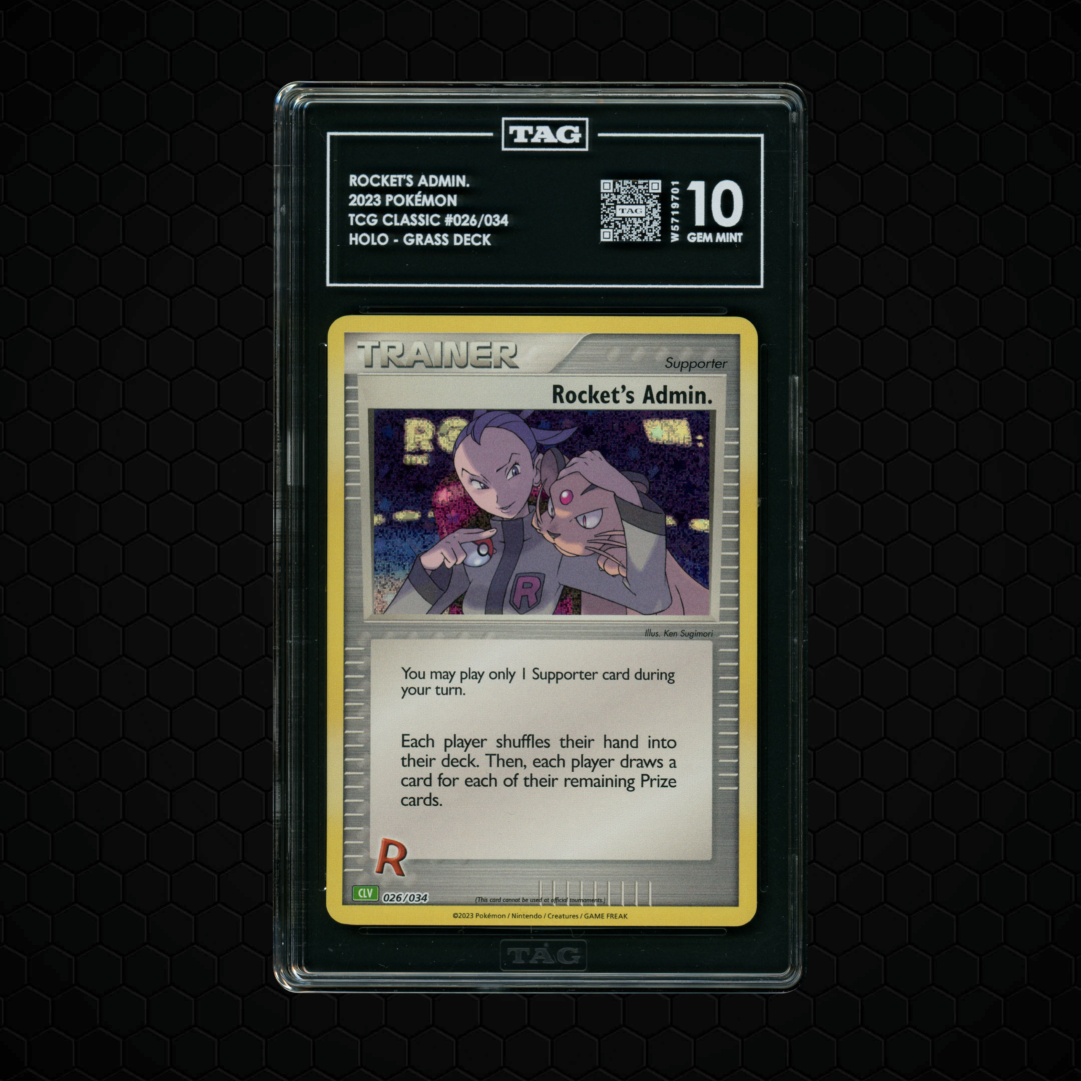 2023 Classic Rocket's Admin #26 TAG 10