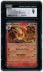 2025 Black Star Promos Flareon #167 CGC 9 on Beezie.