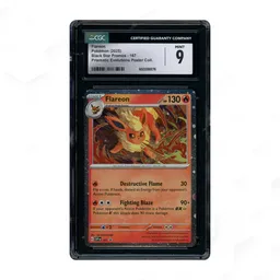 2025 Black Star Promos Flareon #167 CGC 9 on Beezie.