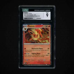 2025 Black Star Promos Flareon #167 CGC 9 on Beezie.