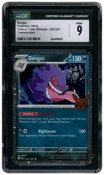 2024 Trick or Trade Booster Gengar #57 CGC 9 on Beezie.