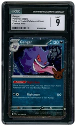 2024 Trick or Trade Booster Gengar #57 CGC 9 on Beezie.