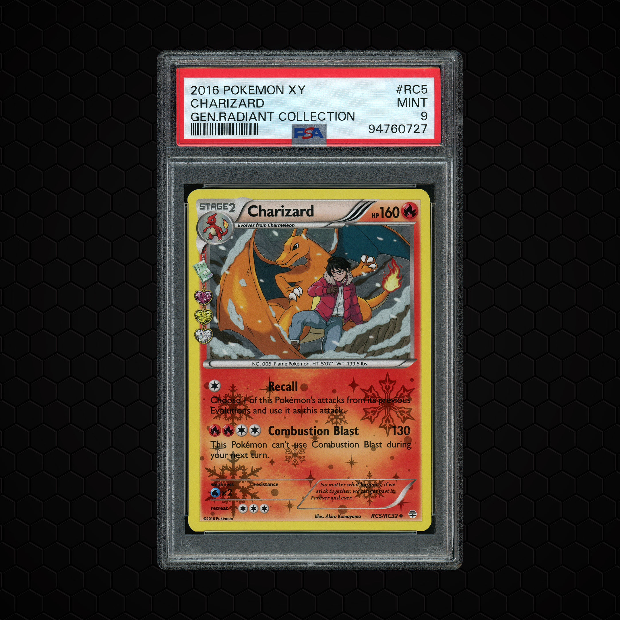 2016 Generation Radiant Collection Charizard #RC5 PSA 9