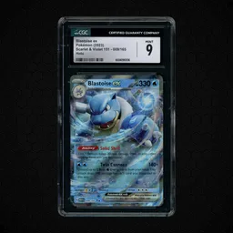 2023 Pokemon 151 Blastoise EX #9 CGC 9 on Beezie.