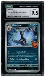 2024 Trick or Trade Booster Umbreon #130 CGC 9.5 on Beezie.