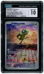 2024 Black Star Promos Teal Mask Ogerpon #123 CGC 10 on Beezie.