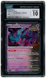 2024 Trick or Trade Booster Flutter Mane #78 CGC 10 on Beezie.