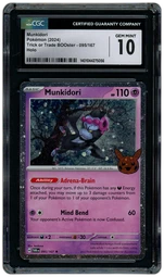 2024 Trick or Trade Booster Munkidori #95 CGC 10 on Beezie.