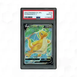 2022 Japanese Pokemon GO Dragonite V #78 PSA 10 on Beezie.