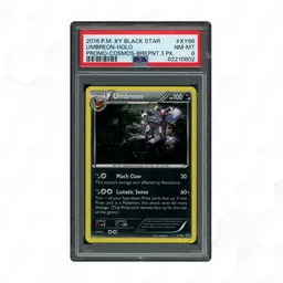 2016 Black Star Promos Umbreon #XY96 PSA 8 on Beezie.
