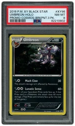 2016 Black Star Promos Umbreon #XY96 PSA 8 on Beezie.