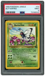 1999 Jungle Butterfree #33 PSA 9 on Beezie.