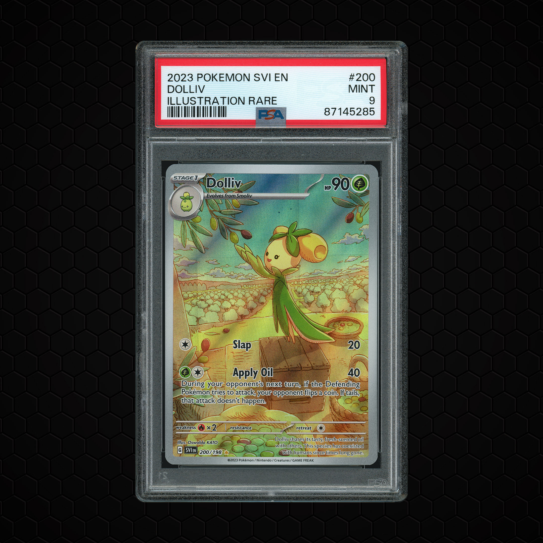 2023 Pokemon 151 Dolliv #200 PSA 9